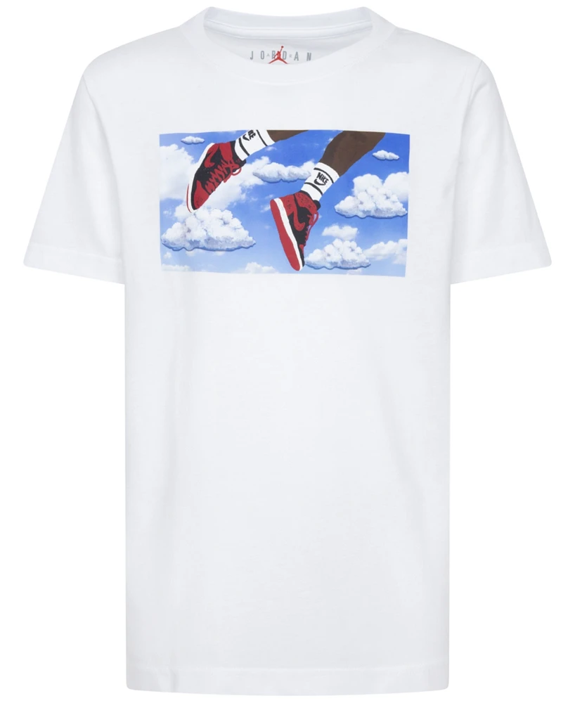 Jordan Big Boys Flight Short Sleeve Tee