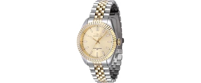 Invicta Women's Specialty Quartz 3 Hand Gold Dial Watch