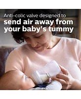 Philips Avent Glass Natural Bottle with Natural Response Nipple Baby Set