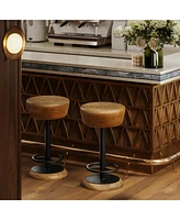 Slickblue Swivel Counter Bar Stool – Adjustable Height and Stylish Design for Kitchen & Home Bar