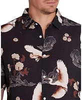 Johnny Bigg Big & Tall Crane Print Shirt