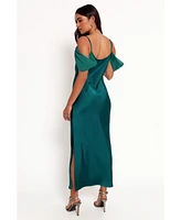 Petal and Pup Women's Reyna Off Shoulder Maxi Dress