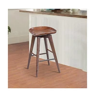 Slickblue Swivel Counter Stool for Kitchen & Dining – Adjustable Height and Modern Design