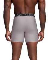 Under Armour Men's 3-Pack Performance Tech Solid 6" Boxer Briefs