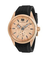 TechnoMarine Men's Tm-719026 Sea Quartz 3 Hand Rose Gold Dial Watch