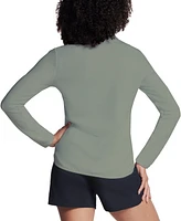Sketchers Women's Ottoman-Rib Quarter-Zip Top