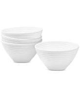 Arch Studio Opal Glass Spiral Cereal Bowls, Set of 4, Exclusively at Macy's