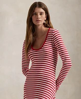 Polo Ralph Lauren Women's Striped Scoopneck Dress