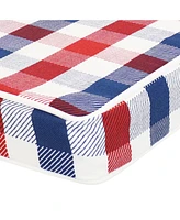 Sunnydaze Decor Square Indoor/Outdoor Seat Cushions with Ties - Set of Two 17-Inch Square Chair Pads - Fits a Variety of Dining and Patio Chairs