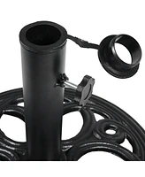 Cast Iron Patio Umbrella Base Stand