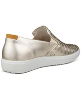 Ecco Women's Soft 7 Woven Slip-On Sneakers