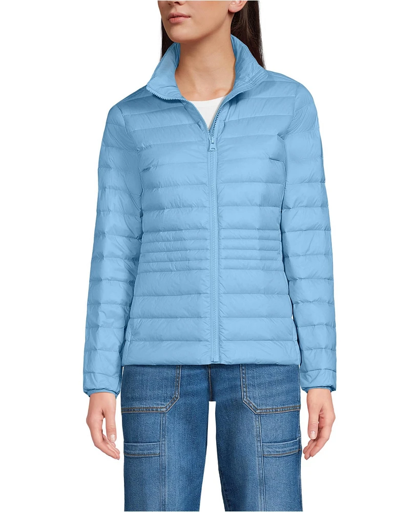 Lands' End Women's Wanderweight Packable Down Jacket