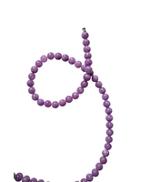 seree Lilac — Purple jade beaded necklace