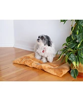 Armarkat M01CZS-m Medium Pet Bed Mat , Dog Crate Soft Pad With Poly Fill Cushion,Earth Brown