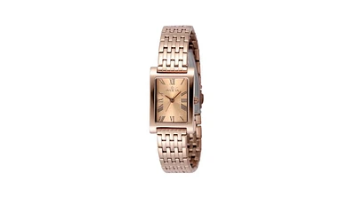 Invicta Women's 48145 Angel Quartz 3 Hand Rose Gold Dial Watch