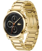 Lacoste Men's Replay Gold Tone Stainless Steel Bracelet Watch, 44mm