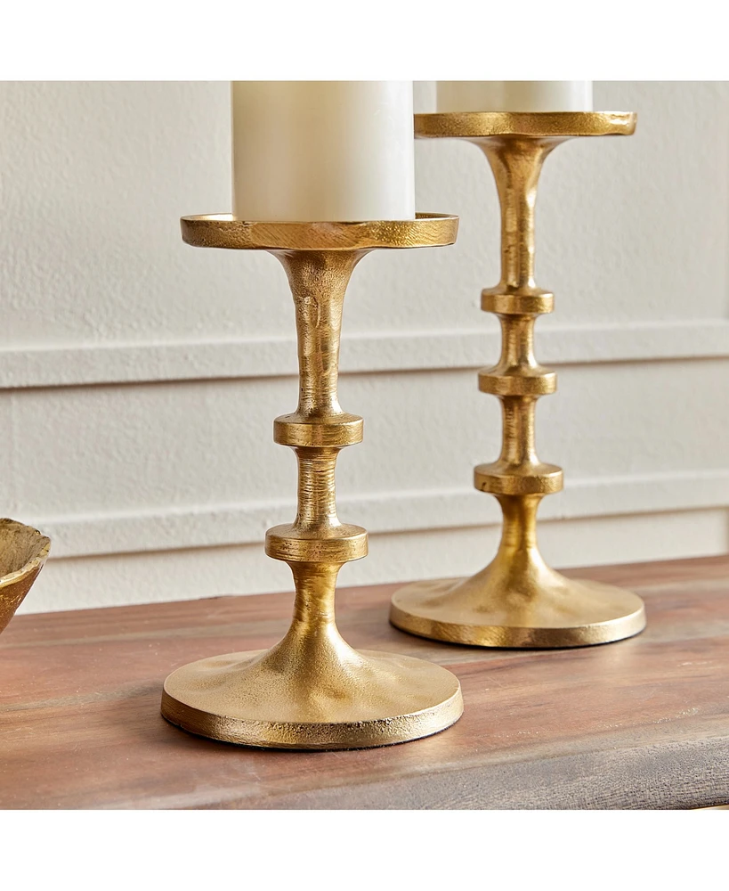 Napa Home & Garden Abacus Petite Candle Stands, Set Of 2