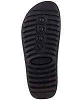 Ecco Women's Cozmo Two Band Leather Buckle Sandals