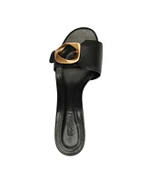 Schutz Women's Olga Kitten Heel Sandals
