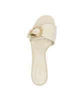 Schutz Women's Olga Kitten Heel Sandals