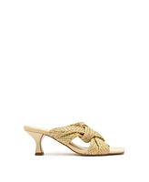 Schutz Women's Kali Kitten Heel Sandals