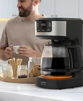 Tzumi Puree 12-Cup Programmable Glass-Carafe Coffee Maker