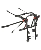 Yakima HangOut Car Trunk Compact Foldable 3 Bicycle Mount Rack Carrier, Black