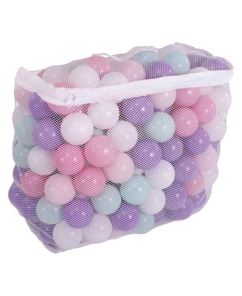 BalanceFrom Fitness 2.3" Crush Proof Play Pit Balls w/Storage Bag, 200 Count