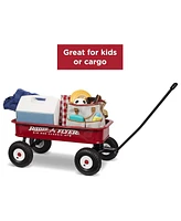 Radio Flyer Steel Wagon, Walking & Riding Cart for Kids Age 1-5, Big Red Classic