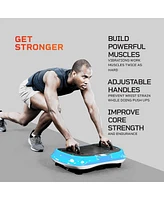 Lifepro Waver Press Vibration Plate Exercise Machine for Full-Body Fitness, Weight Loss, and Lymphatic Drainage, 330 lb Capacity