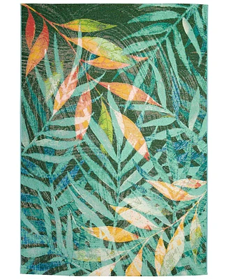 Liora Manne' Marina Leaves 4'10"x7'6" Area Rug