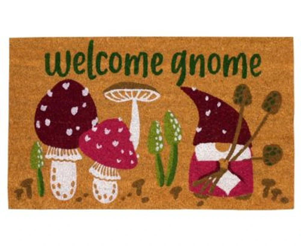 Liora Manne Natura Welcome Gnome Rug Collection