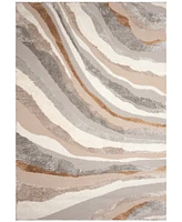 Liora Manne' Fiord Wave 7'10"x9'10" Area Rug
