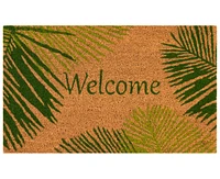 Liora Manne' Natura Palm Border 1'6"x2'6" Area Rug