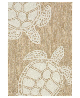 Liora Manne' Capri Turtle 1'8"x2'6" Area Rug