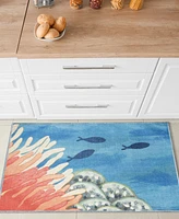 Liora Manne' Impressions Reef Border 2'5"x3'11" Area Rug