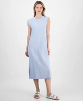 On 34th Women's Extended-Shoulder Knit Midi Dress, Exclusively at Macy's