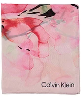 Calvin Klein Sunset Floral Chiffon Wrap