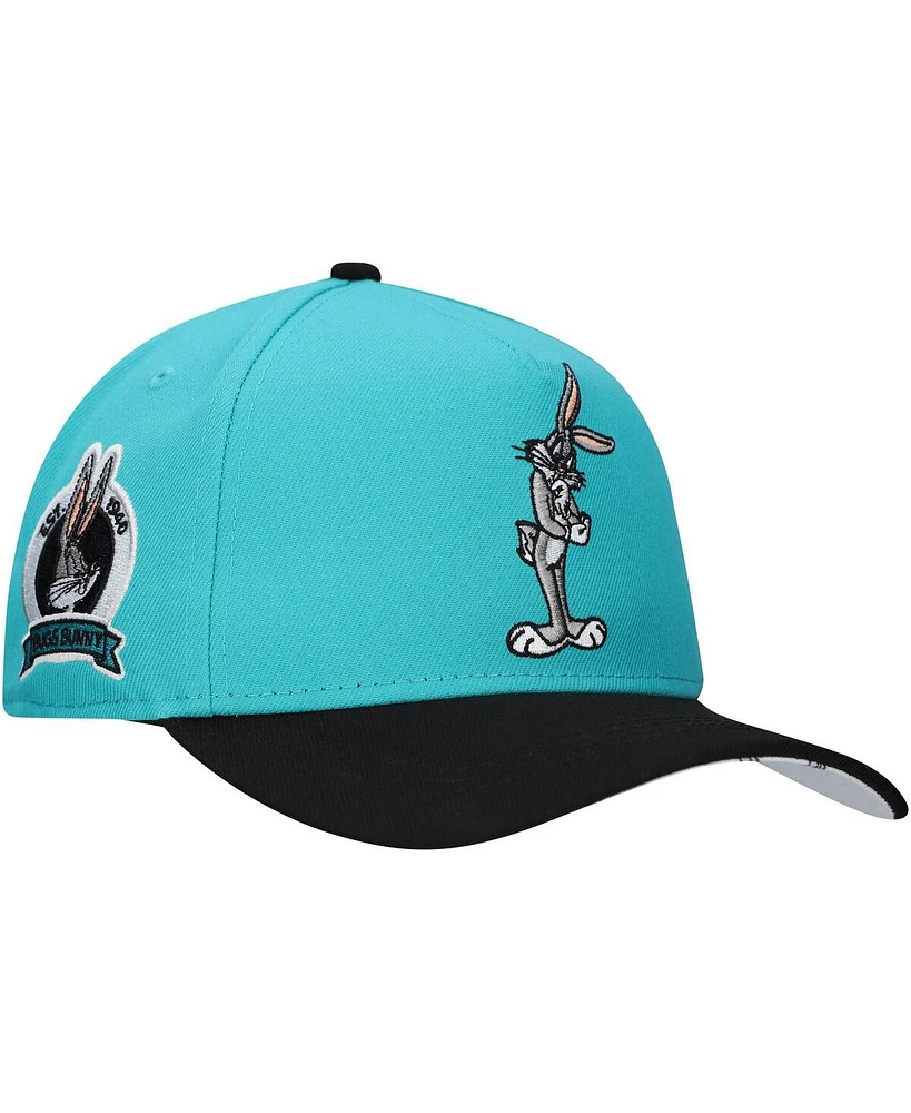 Lids Men's Teal Looney Tunes Bugs Bunny A-Frame Adjustable Hat