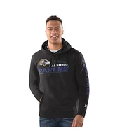 Starter Men's Black Baltimore Ravens Pullover Hoodie