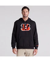 Fanatics Men's Black Cincinnati Bengals Legacy Fleece Pullover Hoodie