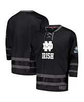 Colosseum Men's Black Notre Dame Fighting Irish On The Ice Hockey Jersey