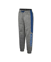 Colosseum Big Boys and Girls Heather Gray Kentucky Wildcats Fleece Pants