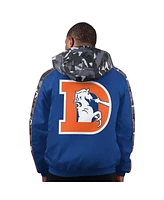 Starter Men's Navy Denver Broncos Thursday Night Gridiron Full-Zip Hoodie Jacket