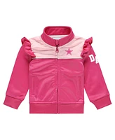 Wear by Erin Andrews Baby Boys and Girls Pink Dallas Cowboys 2-Piece Tracksuit Set