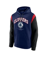 Fanatics Men's Navy La Clippers Scorer Pullover Hoodie