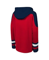 Outerstuff Big Boys and Girls Red Washington Capitals Must Have Home V-Neck Pullover Hoodie