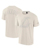 Fanatics Men's Cream Los Angeles Lakers Elements Iconic T-Shirt