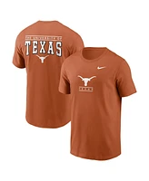 Nike Men's Burnt Orange Texas Longhorns 2-Hit T-Shirt