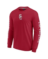 Fanatics Men's Cardinal Usc Trojans Strive Long Sleeve T-Shirt